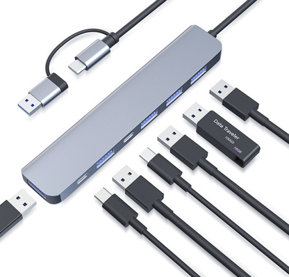 Voltra USB C Hub 4K 30Hz Adapter with Multi Converter (One Unit)