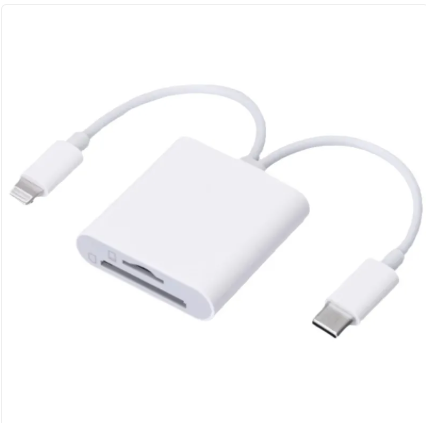 Voltra Type-c Mobile Phone Tablet SDTF Camera Memory Card Reader USB OTG Adapter Cable
