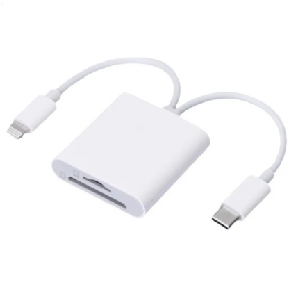 Voltra Type-c Mobile Phone Tablet SDTF Camera Memory Card Reader USB OTG Adapter Cable