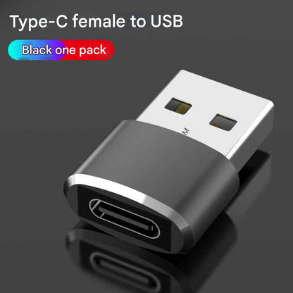 Voltra 2 Pack USB C to USB A Male Adapter (One Set)